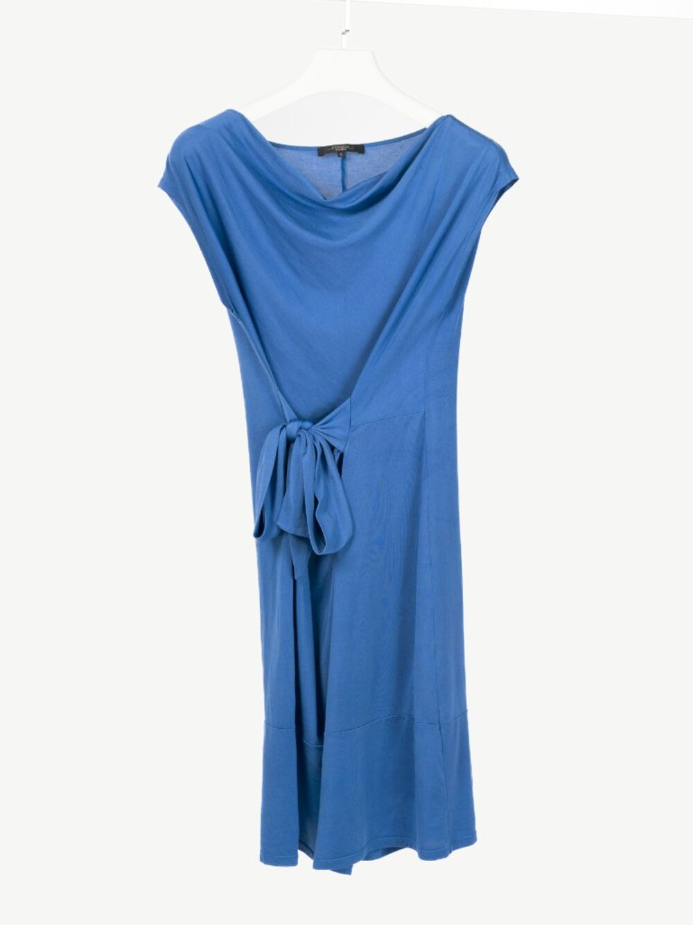 Weekend Max Mara Blue Silk- & Cotton-Jersey A-Line Dress